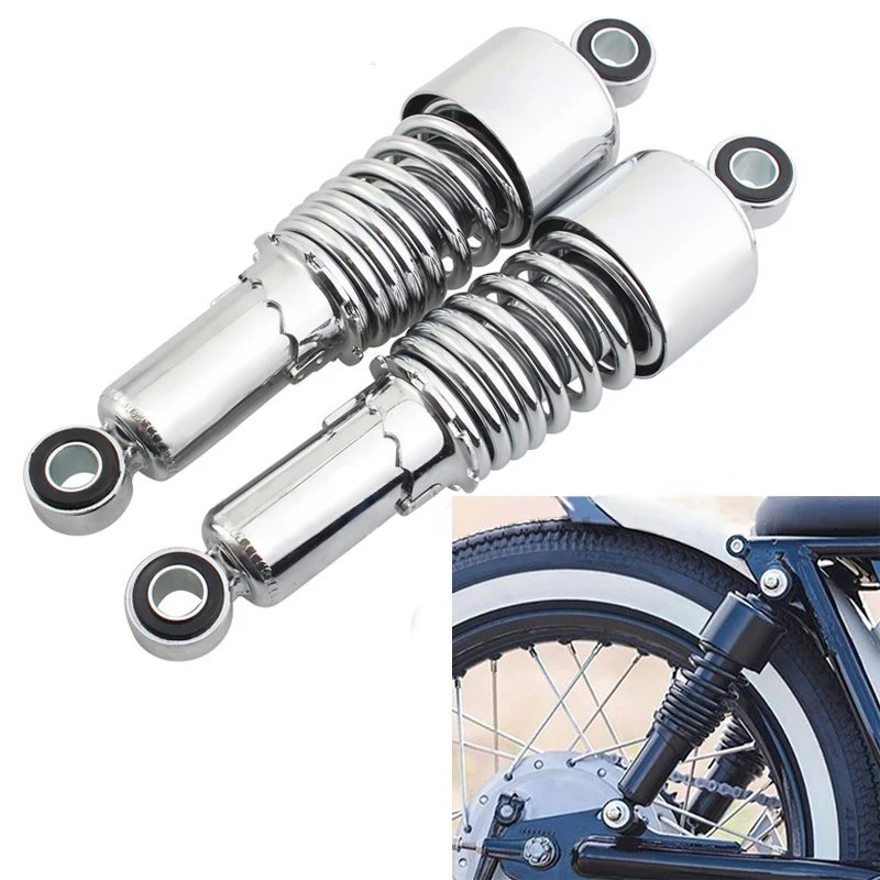 Серебристый алюминиевый сплав аксессуары для мотоциклов Запчасти пружинный