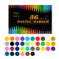 122436 colors acrylic pastel marker pen highlighter pens for fabric canvas art rock painting album graffitiglass ceramic