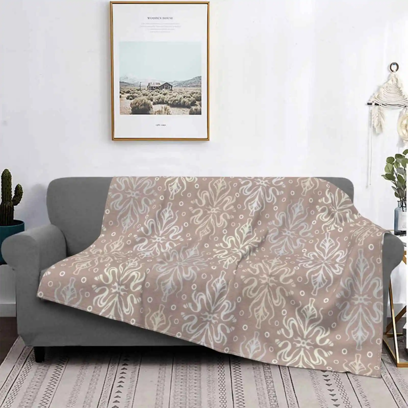 

Luxury Vintage Pattern 4 Best Selling Room Household Flannel Blanket 2D Luxury Pattern Lines Nature Vintage Must Have Perfect