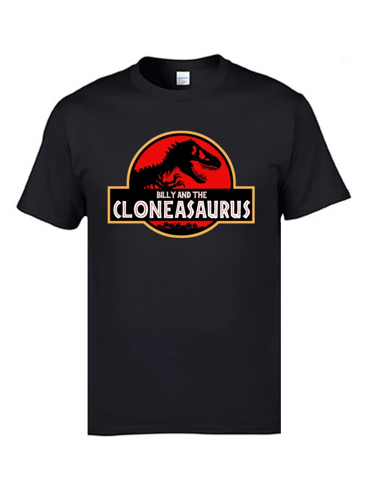 

Jurassic T Shirts Park Rex Dinosaur Great Tshirts For Men Classic Tees Natural Cotton Short Sleeved Fashion High Quality T Shirt