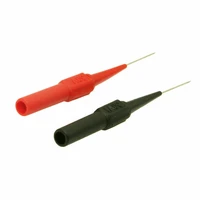 multimeter test tp161insulation piercing needle non destructive pin test probes 4mm banana socket for car tester redblack