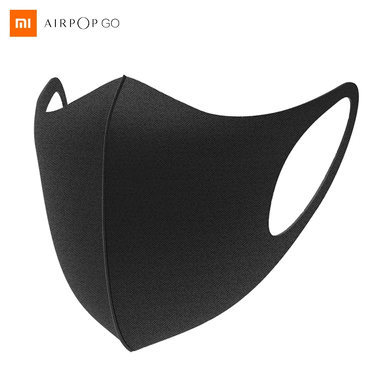 Xiaomi AIRPOP GO анти УФ воздушный износ PM2.5 свободный размер маска моющаяся