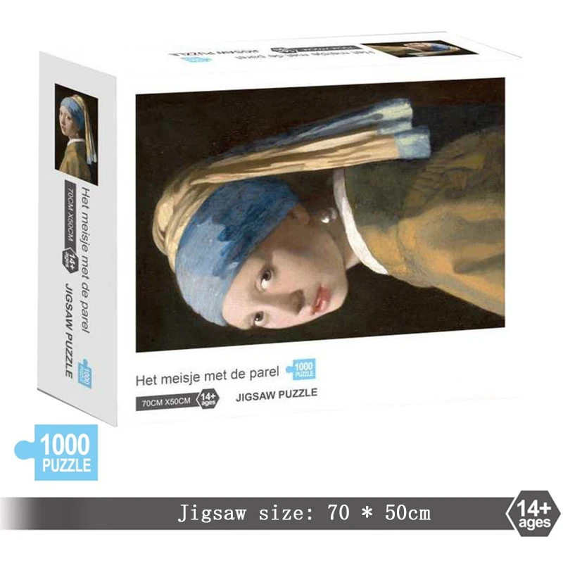 

Jigsaw Puzzles 1000 Pieces Puzzle Game Paper Quality Assembling Puzzles For Adults Puzzle Toys Kids Children Educational Toys