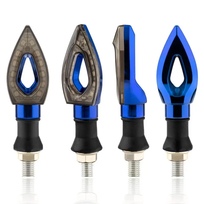 Светодиодсветильник поворотники для мотоциклов сигналы поворота в форме сердца