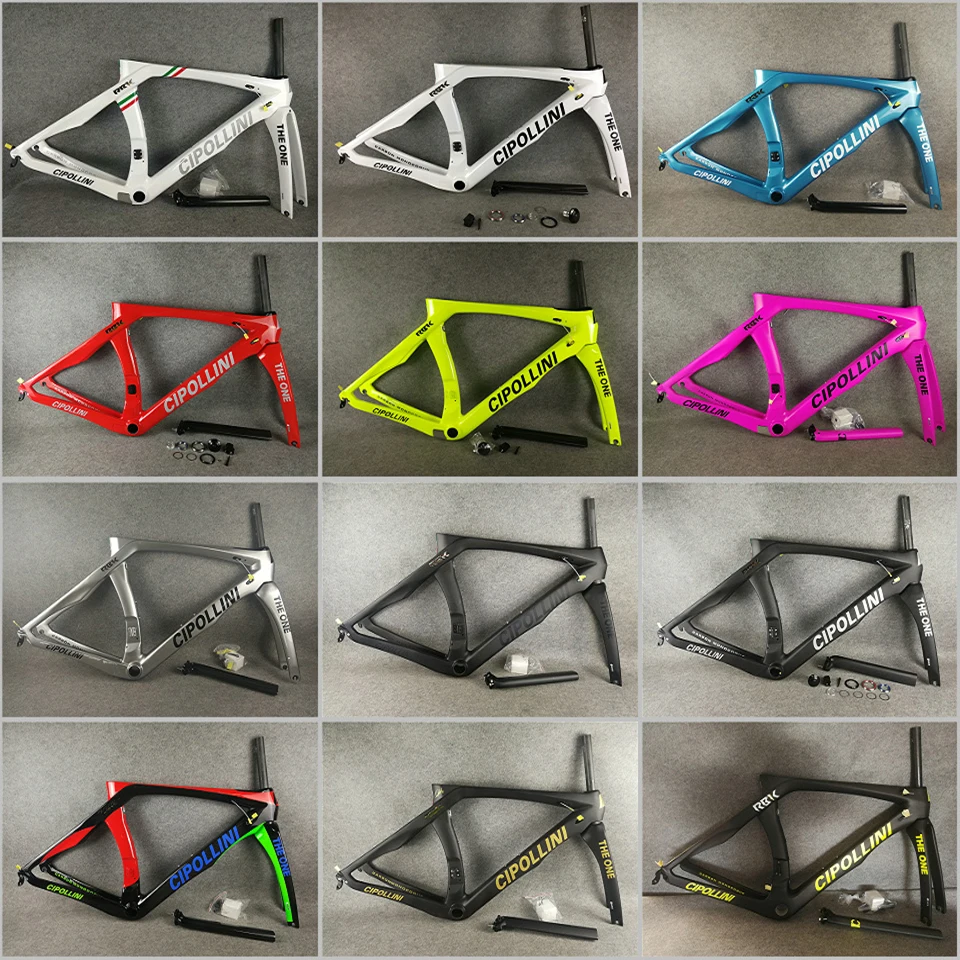 T1000 3 K/UD/1 K MCipollini RB1K одна карбоновая дорожная рама Cipollini с XXS/XS/S/M/L/XL матовая/глянцевая 24 цвета на выбор