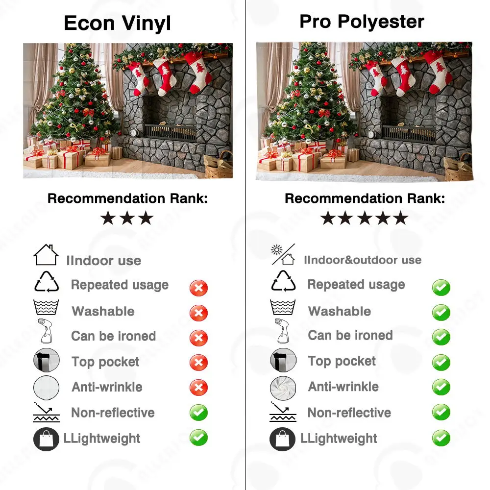 Фон Funnytree для фотостудии Рождественская елка украшение камин снег Зимний подарок