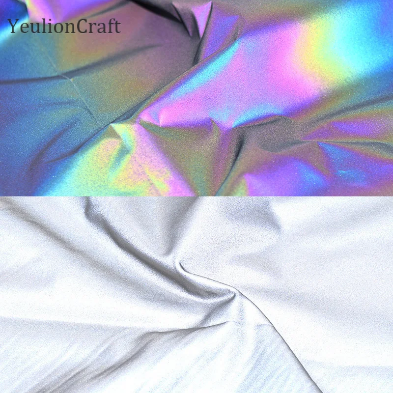 Композитная ткань Chzimade яркого цвета высокоотражающий фон для одежды материалы