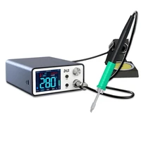 t3a 200w intelligent soldering station with electric soldering iron t12t245936 handle welding tips for smd bga repair