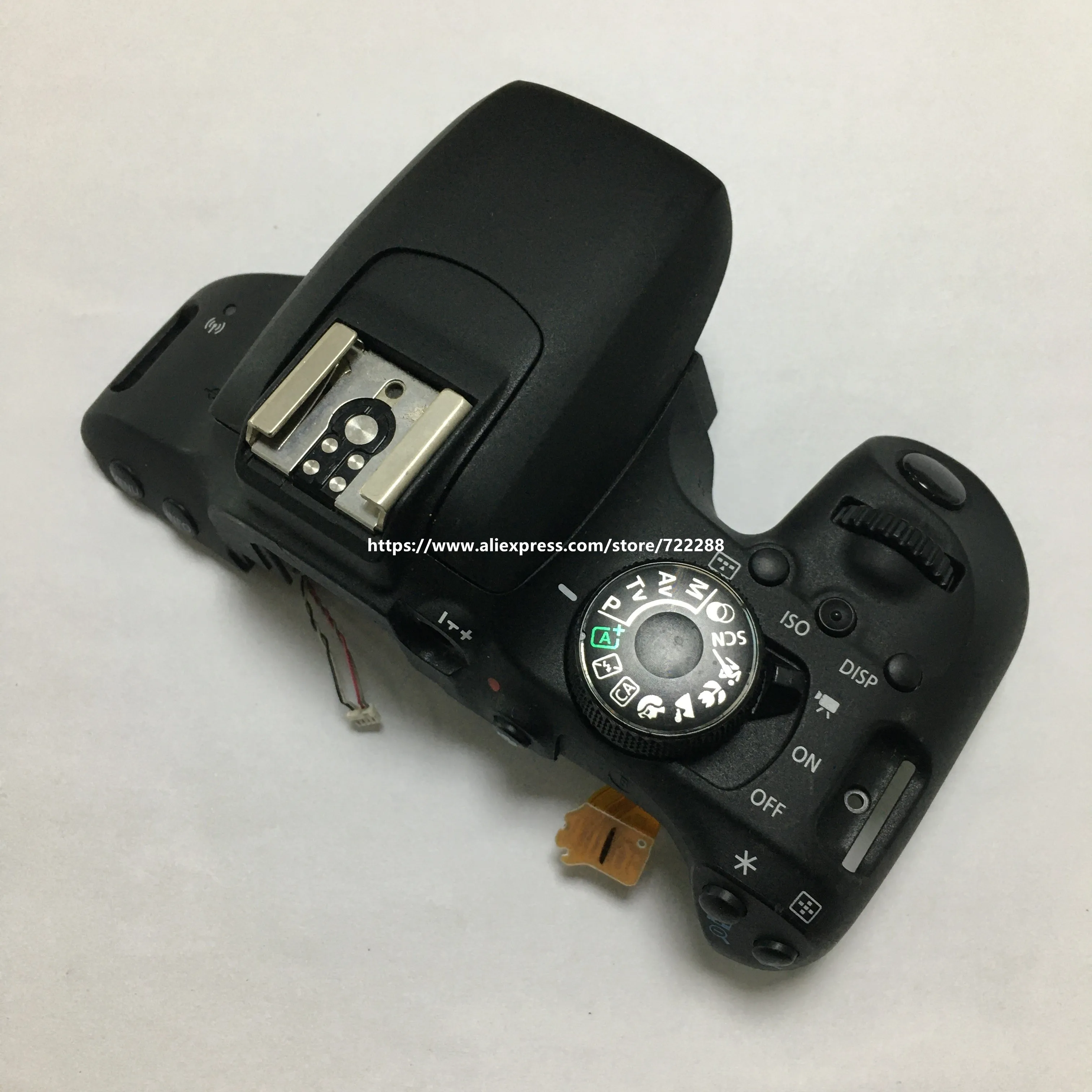 Запасные части для Canon EOS 800D Rebel T7i Kiss X9i верхняя крышка чехол Ass'y с кнопкой затвора