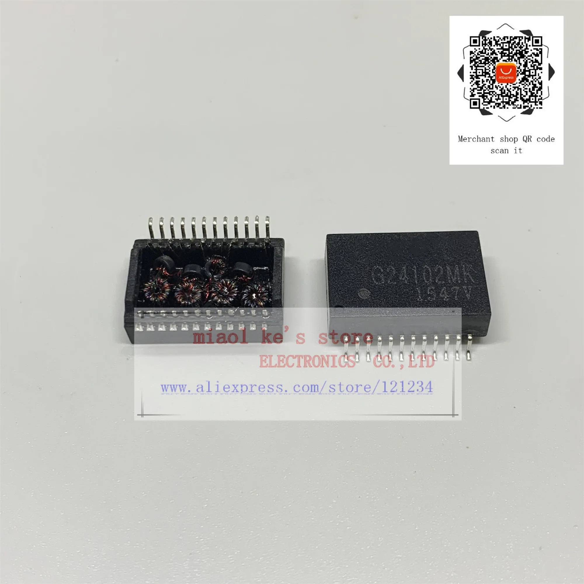 [1 шт./1 партия] 100% Новый оригинал: G24102MK R 24102M 24102 SOP24 SMD сетевой фильтр/трансформатор