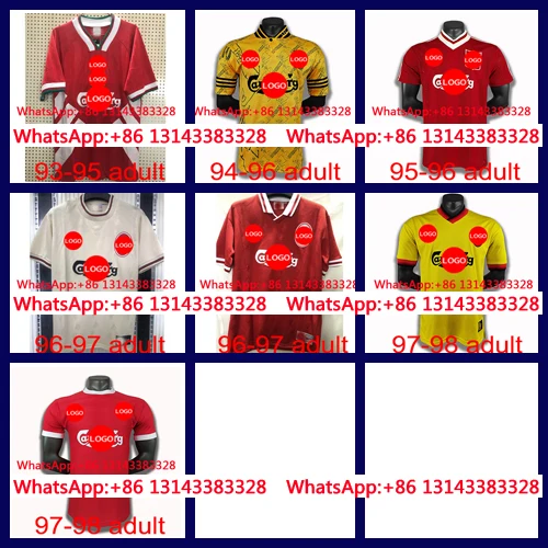 

93-95 custom LiverpoolES 94-96 Retro 95-96 Top Thai Best quality 96-97 Best sale 97-98 Free shirt +patch Top shipping