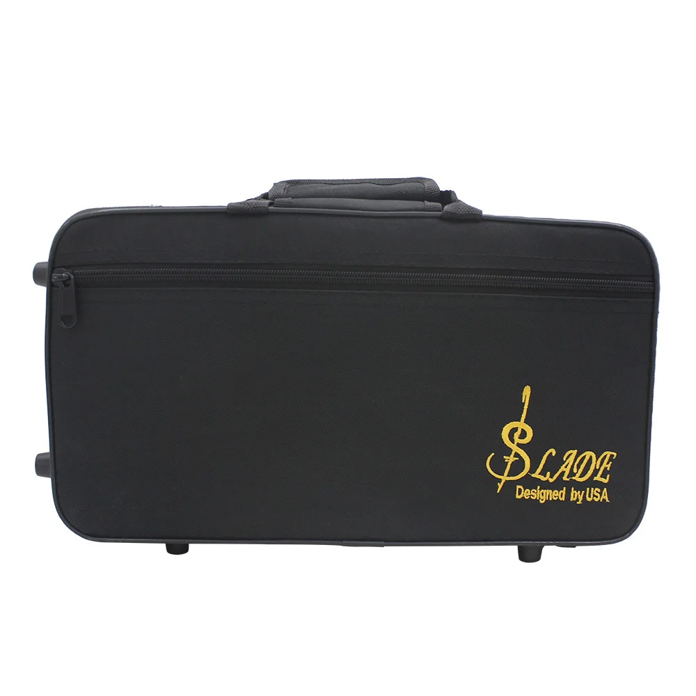 Enlarge Bb Clarinet Storage Carrying Case Gig Bag Box Thick Padded Oxford Cloth Waterproof Woodwind Instrument Accessories Klarnet Bag