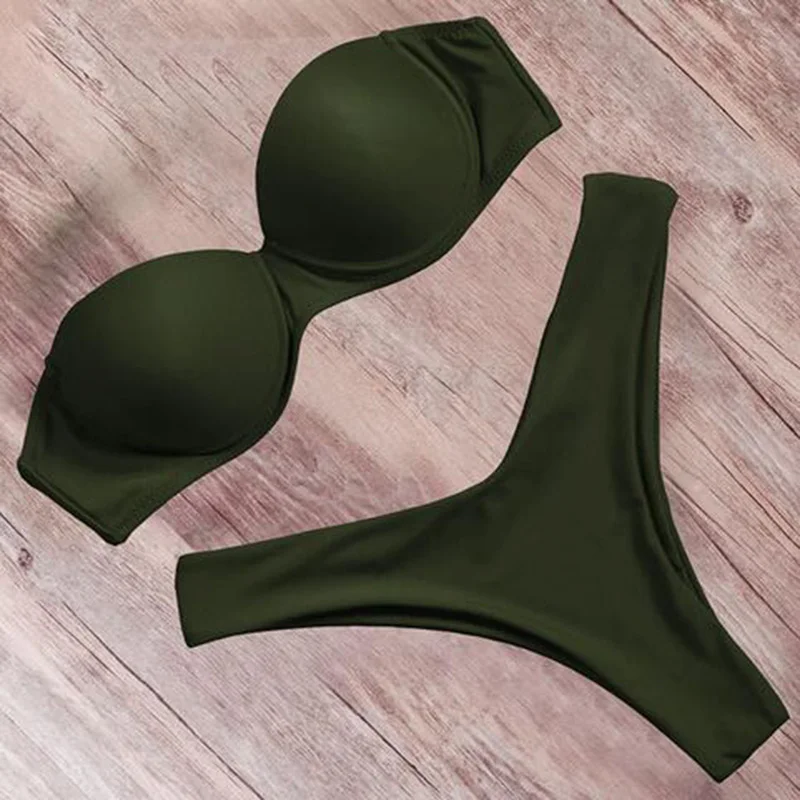 Бикини купальник для женщин купальный костюм 2020 Леопардовый бразильский