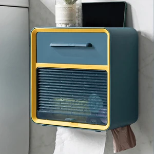 toilet roll holder wall mount toilet waterproof paper holder shelf toilet paper tray roll paper tube storage box toiler free global shipping