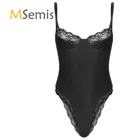 Мужское нижнее белье Трансвестит для маленьких девочек кружевная отделка, сексуальный костюм в обтяжку без рукавов без подкладки Беспроводной бюстгальтер купальник нижнее белье, одежда для сна
