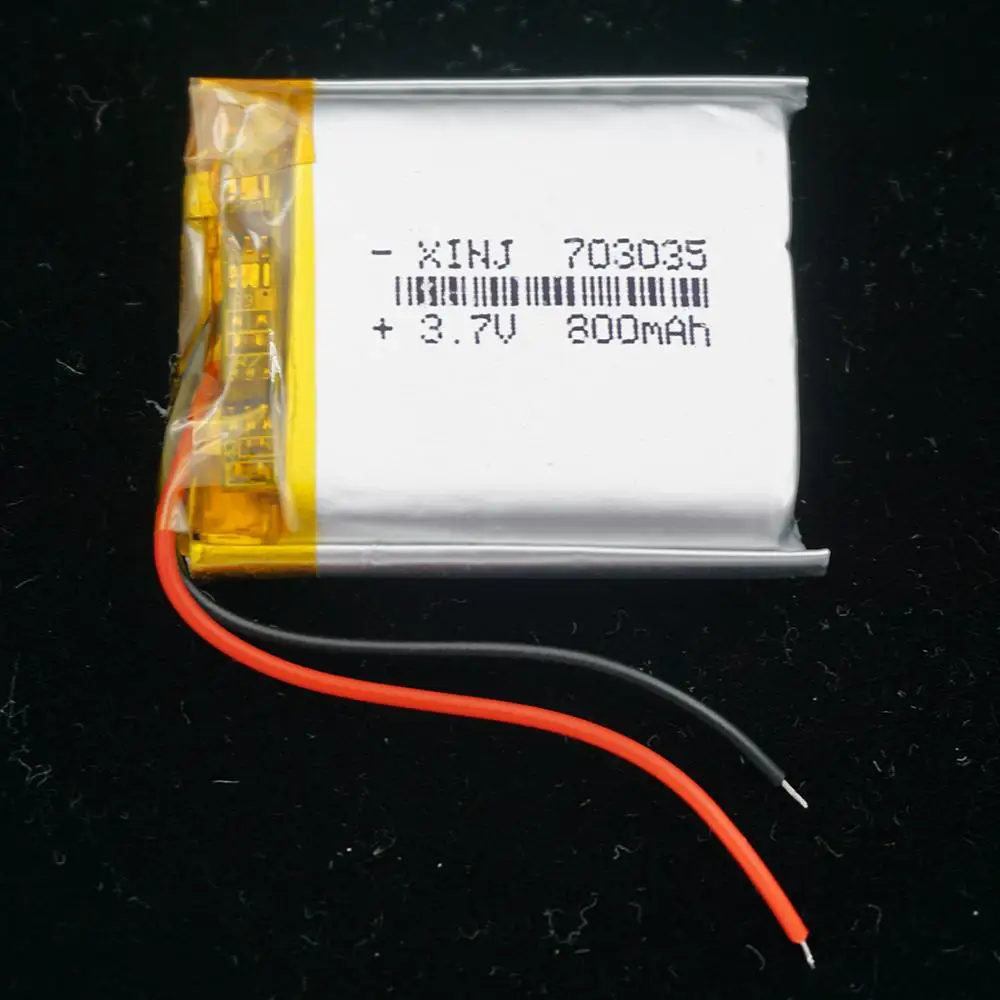 XINJ 3 7 V 800mAh литий полимерный аккумулятор 703035 для GPS камеры электронной книги Bluetooth