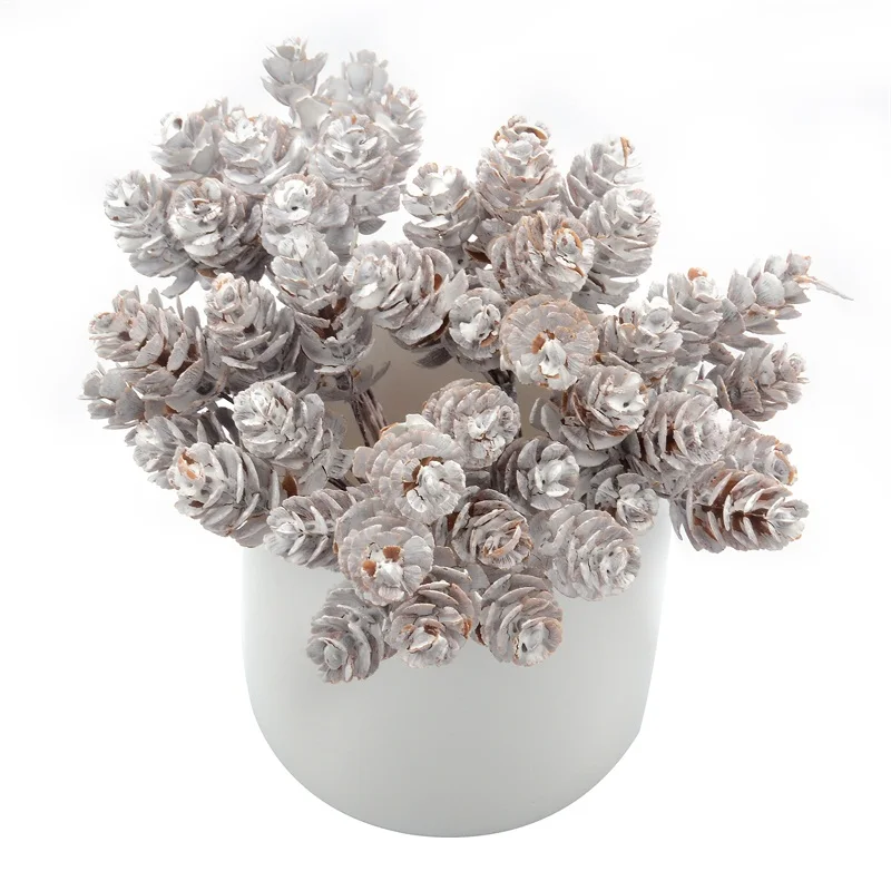 10 шт. искусственные цветы ананас трава сосновые орехи конусы для свадьбы