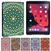 for apple ipad mini12345ipad234ipad 5678th genairair 2air3pro new mandala anti fall hard tablet case pen