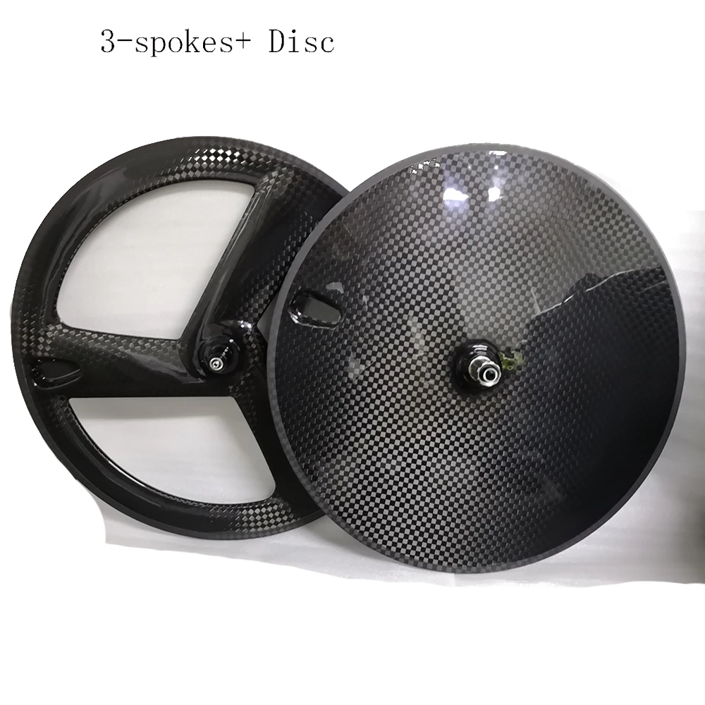 Тройные колеса передние и дисковые задние дорожные или трековые тройные