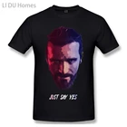 Мужская футболка LIDU, Креститель (Джон семя), смешная футболка из 100% хлопка с надписью Just Say Yes - Far Cry 5, размера плюс