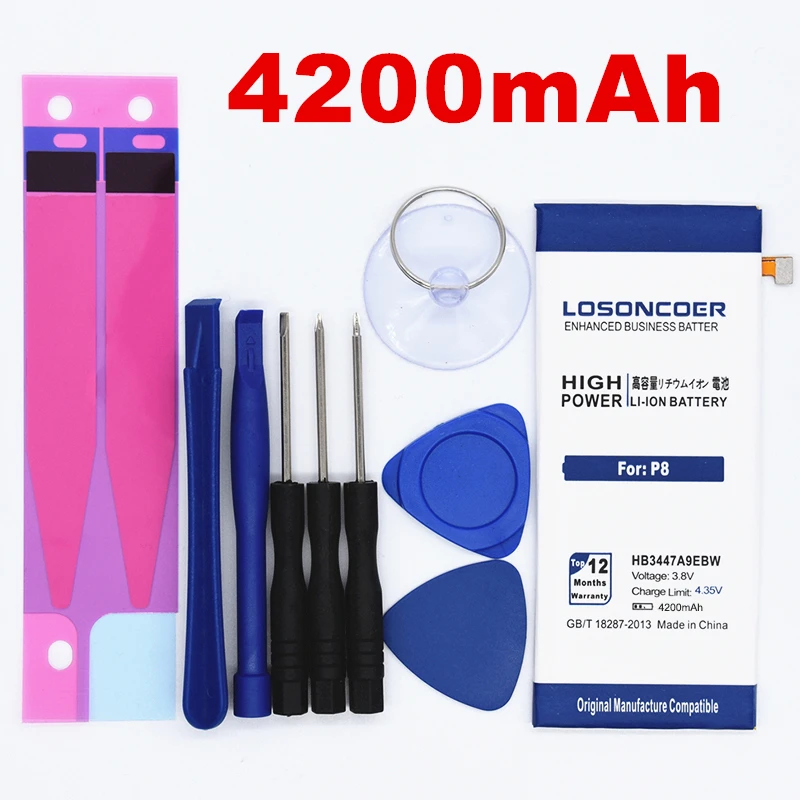 HB3742A0EZC HB3742A0EZC+ для huawei Ascend P8 Lite Батарея GR3 TAG-L21 L22 L23 L01 L03 L13 ALE-L21 UL00 для Ascend P8 CL00