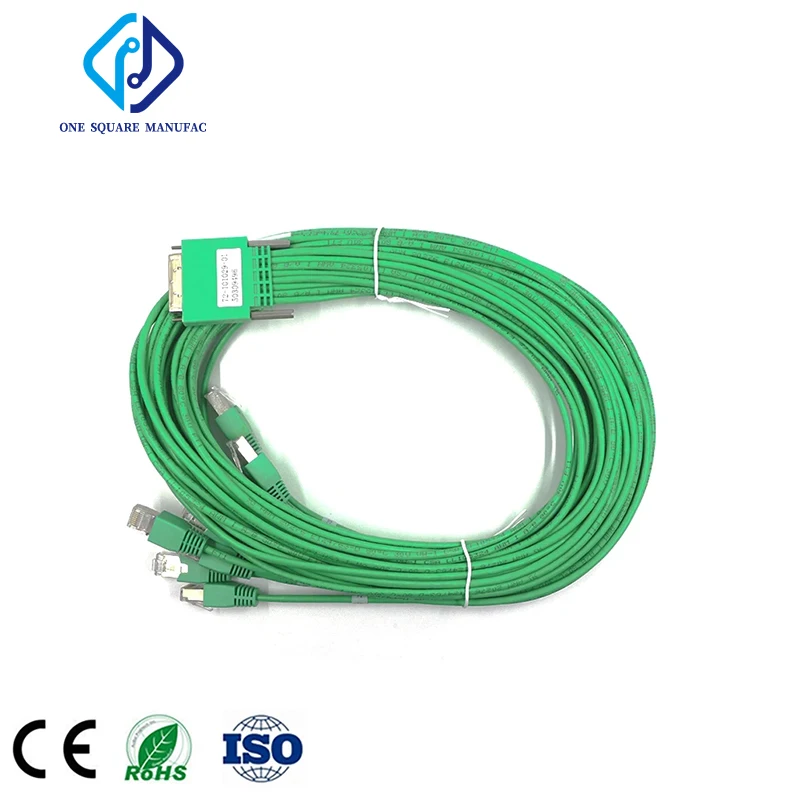Оригинальная планшетофон для Cisco CAB-HD8-ASYNC 1x68-Pin VHDCI мужской на 8 x RJ45 Мужской
