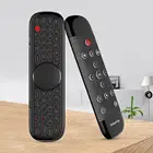 Пульт дистанционного управления Wechip W2 Pro Air Mouse с микрофоном и гироскопом, 2,4 ГГц