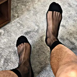 Мужской тонкий носок колготки Mantyhose белые хлопковые носки для мужчин на армирования стелька для армирования пикантные носок фетиш бдсм, лидер продаж