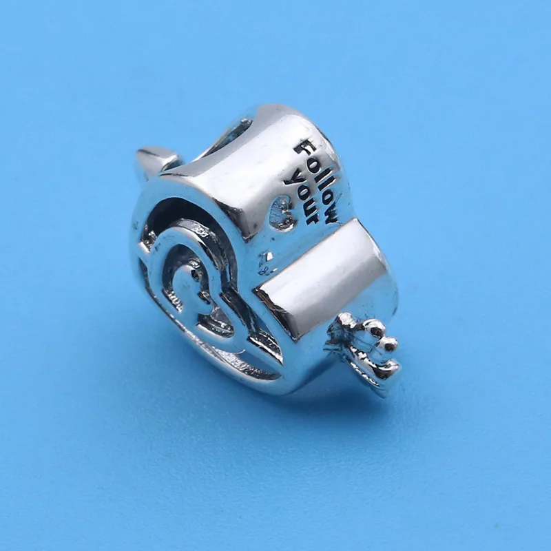 

Genuine 925 Sterling Silver Bead Charm Openwork Arrow Pierces Path To Love Beads Fit Pan Bracelet & Necklace Diy Jewelry