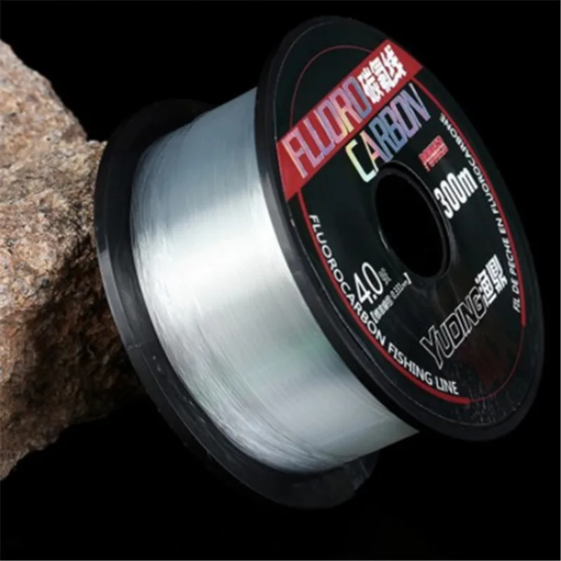 Фторуглеродная рыболовная леска плетеная многонитевая из флорокарбона шелковая