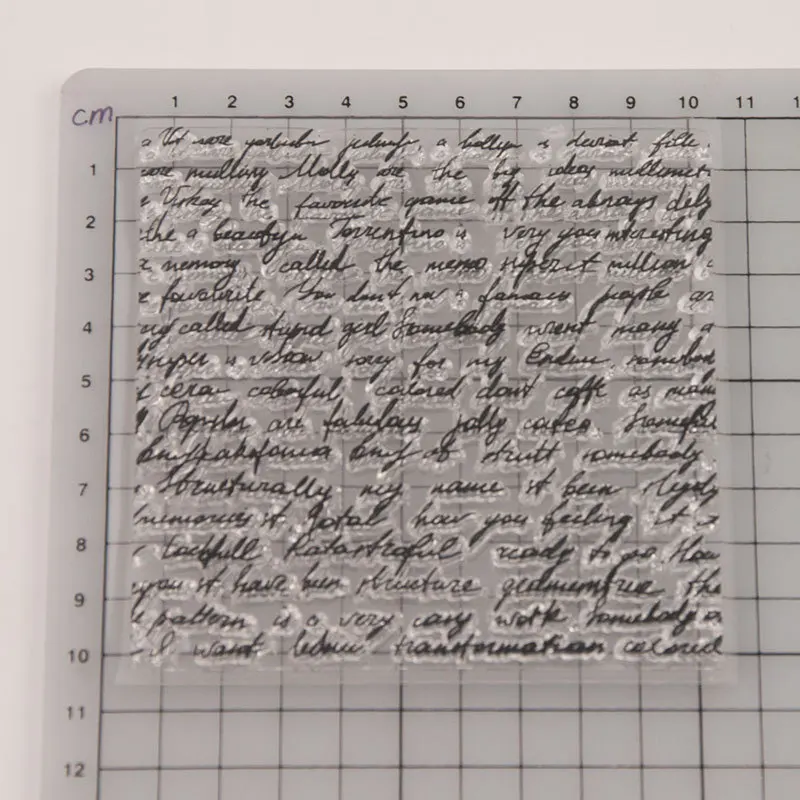 Английский sentenceпрозрачное Силиконовое уплотнение руководство дневник DIY