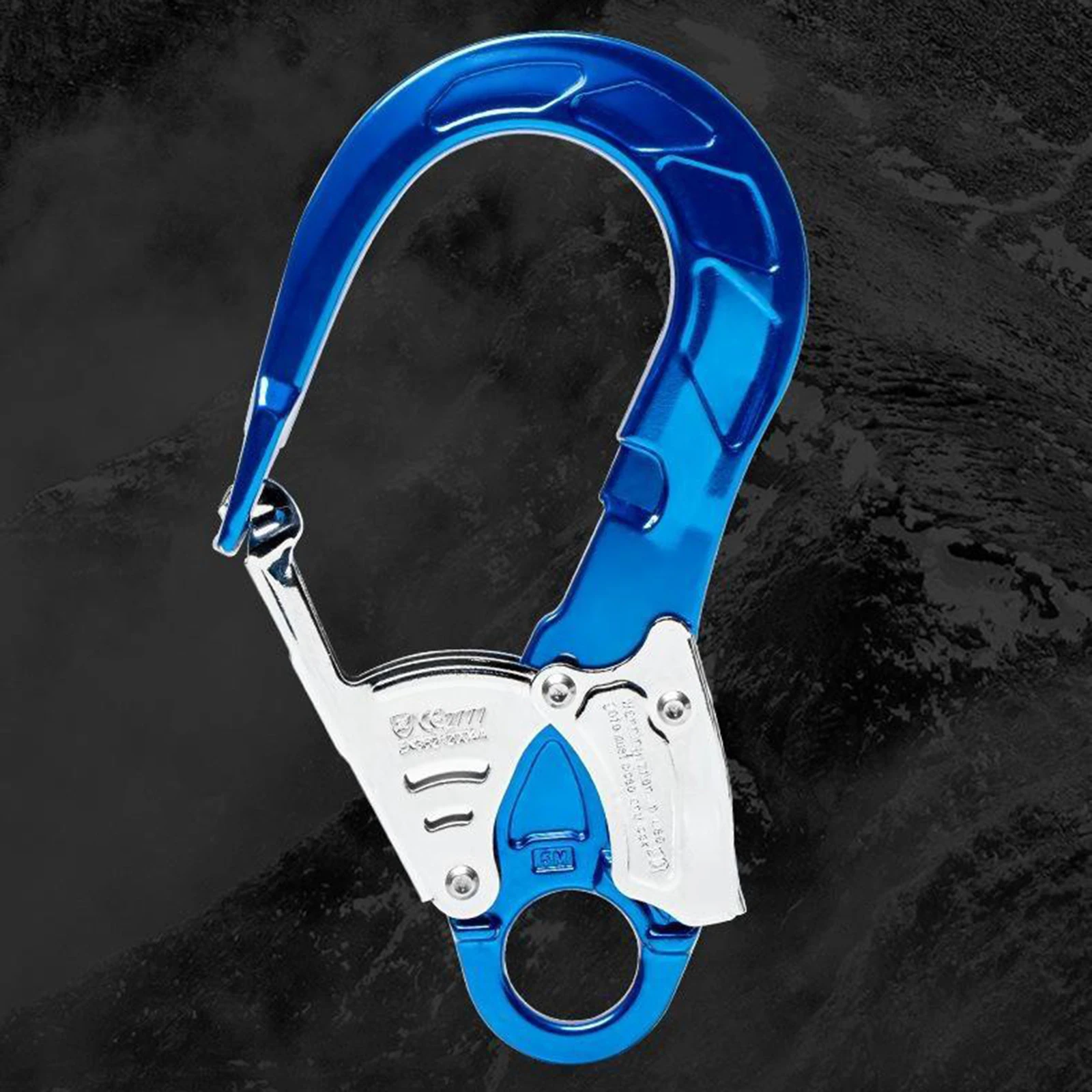 

23KNDouble Action Locking Snap Clip Hook for Outdoor Rock Climbing Carabiner