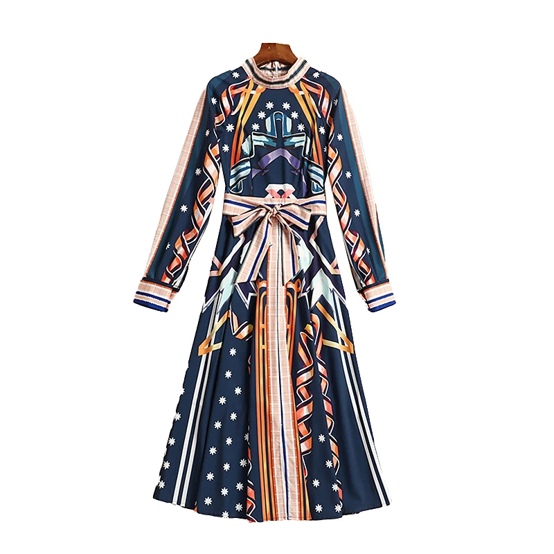 Пояс с длинным рукавом тонкий темперамент бохо Ретро стиль вечерние абстрактный