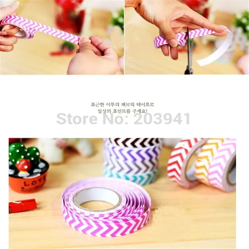 

1pcs/lot NEW Fresh Vintage Color DIY Multifunction Manual cloth tape/Printed Decoration Adhesive Tape