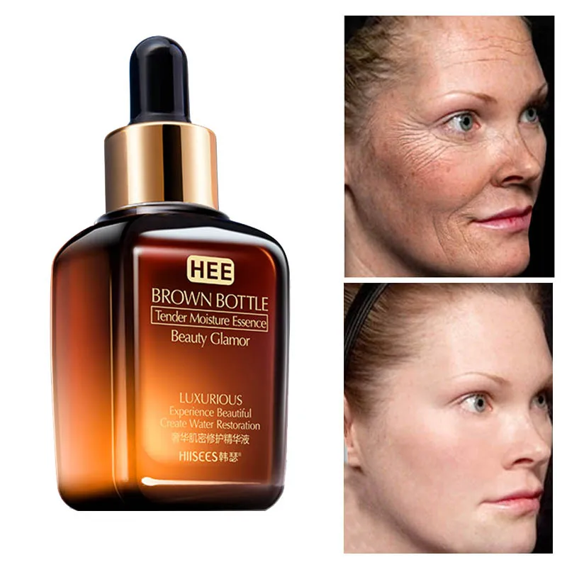 Сыворотка Retinol Vitaminis для лица мела Ночная эссенция ацид гиалурония Argireline против морщин против старения пор минимайзер отбеливание P