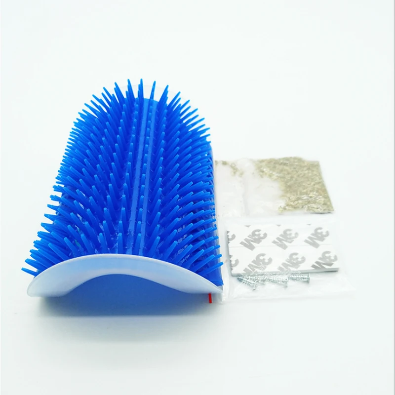 Toy Cat Massage Comb Grooming Wall Self Brush Corner Groomer With Pet New Catnip | Дом и сад