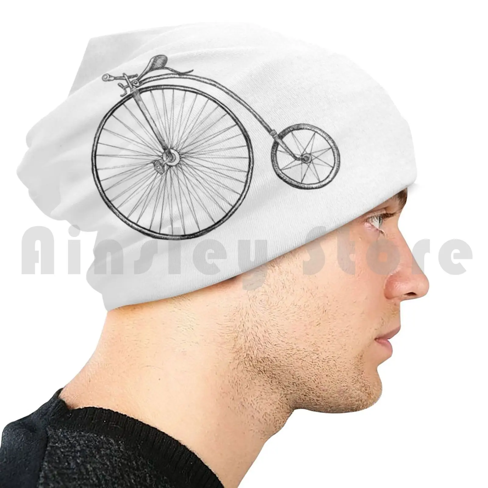 Велосипедные шапки Penny Farthing вязаная шапка для велосипеда велосипедная Pennyfarthing |