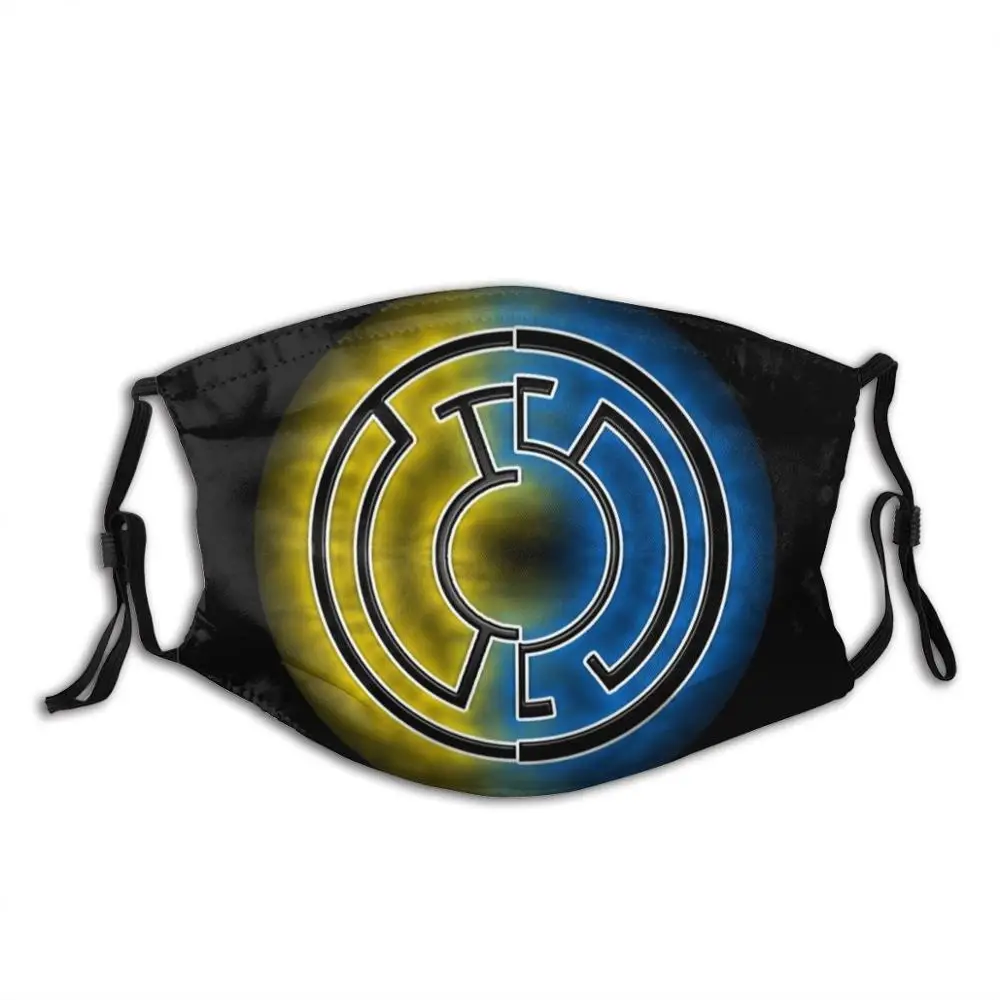 

Fear & Hope Fashion Masks Yellow Lantern Blue Lantern Fear Hope