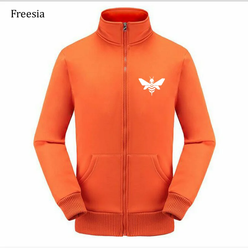 2020 new hoodie men's autumn and winter print hornet cute pattern printing warm sports thin | Мужская одежда