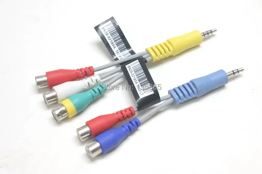 

Оригинальный/подлинный Переходник постоянного тока BN39-02189A в RCA AV BN39-02190A, переходник переменного тока для телевизоров samsung 4K