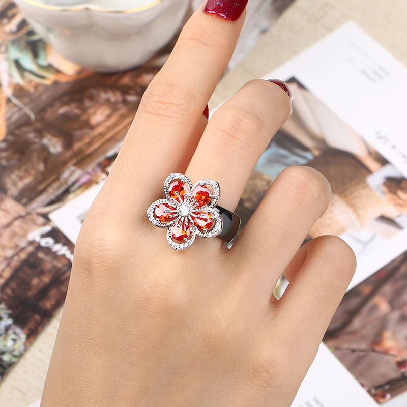 3 шт./компл. модные ювелирные изделия из кубического циркония с здоровым гладким