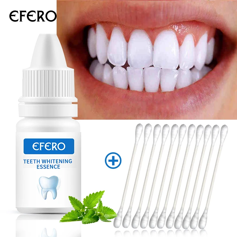 Эссенция для отбеливания зубов EFERO гигиена полости рта чистящая сыворотка белый