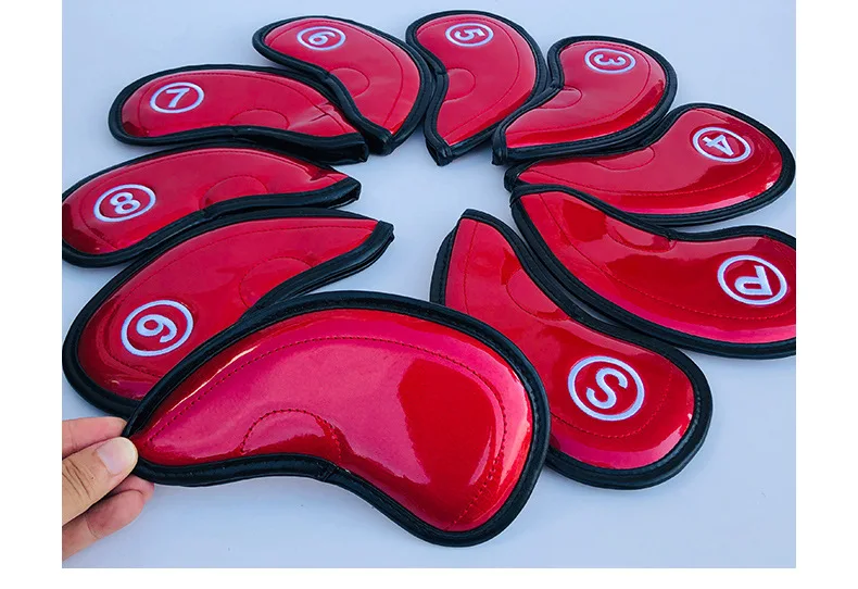 10 шт./партия Чехлы для гольфа из прозрачного полиуретана водостойкие