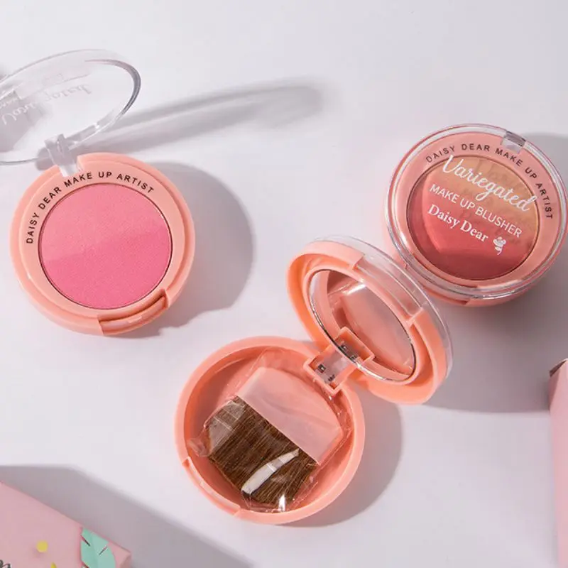 Румяна для лица зеркальная краска косметика румяна щек пудра палитра румян