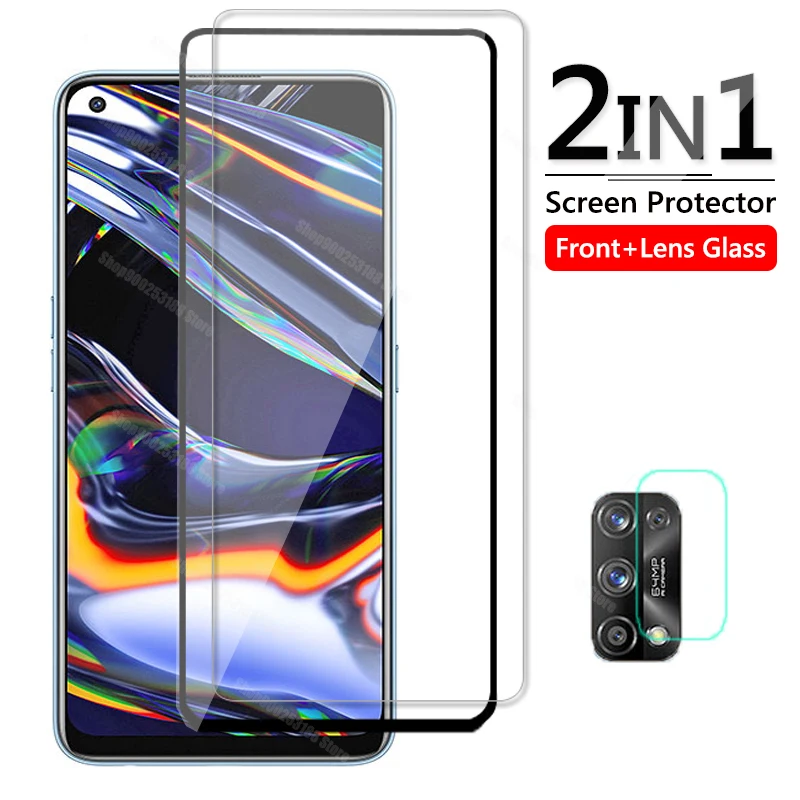 

Protective Glass For Oppo Realme X7 Pro 7i Screen Protector Tempered Glass On Realme 7 Pro Camera Lens Film Realmi 7Pro X7Pro