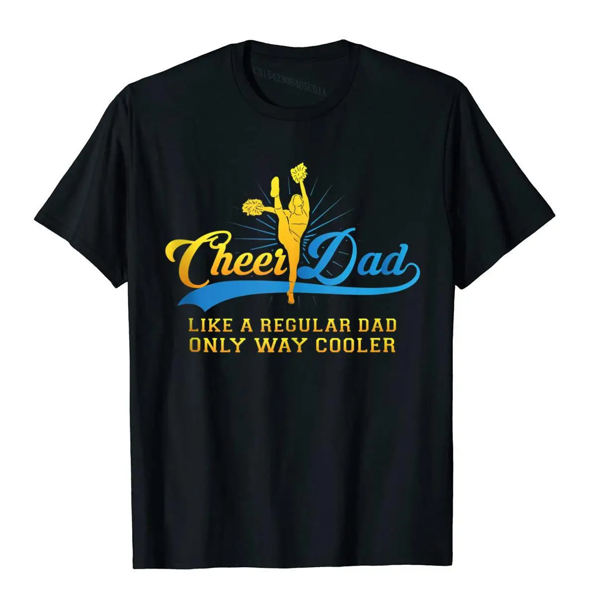

Mens Cheer Dad Gift For A Cheerleader Daddy Tshirts Men On Sale Men's Top T-Shirts Cotton Tops Tees Crazy