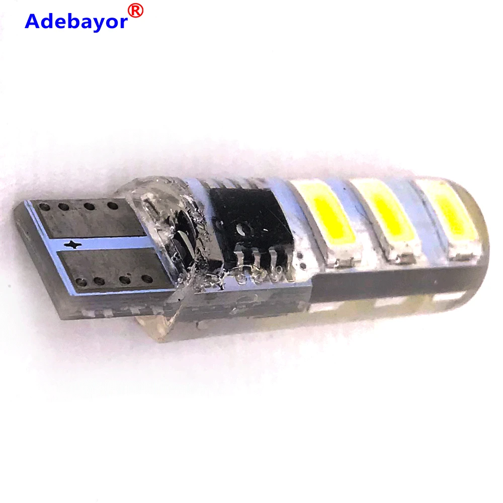 50 шт. T10 5730 5630 6SMD светодиодсветодиодный Водонепроницаемая вспышка постоянного