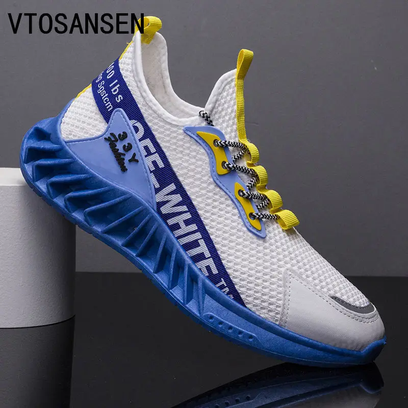 Мужские Дышащие Беговые кроссовки Air Maxs легкие белые Offo размер 44 Filas толстая