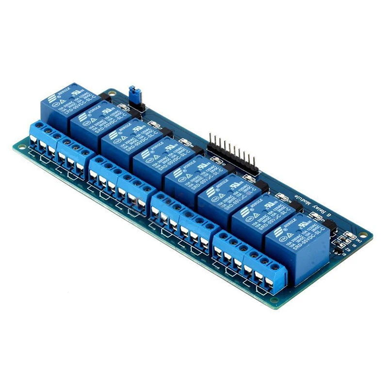 5V 8 канальный релейный модульный оптрон светодиодный для Arduino PiC ARM AVR|Реле| |