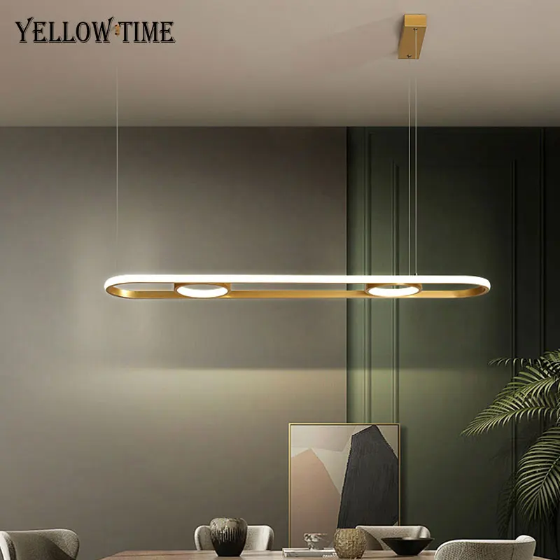 100CM Modern LED Pendant Light For Living room Bedroom Kitchen Dining room Chandelier Pendant Lamp Hanging Lustre Indoor Lamps